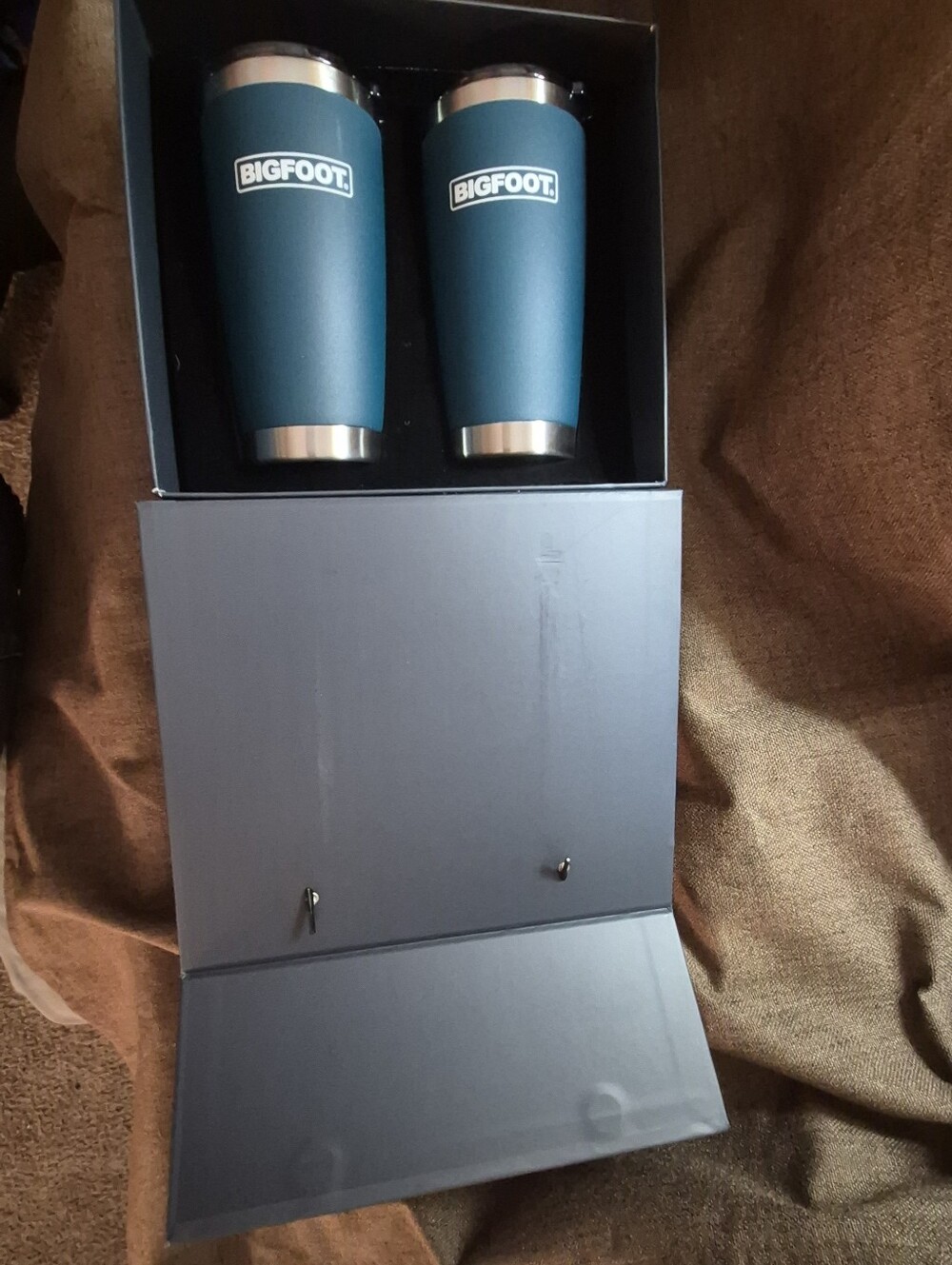 NEW Bigfoot 20 oz Stainless Steel Tumbler Gift Set (2-Pack) - Teal